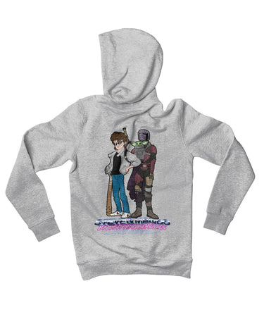 Top Notchy Steve and Mando Babsitting Back Printed Hoodie For Men and Women 8Ball